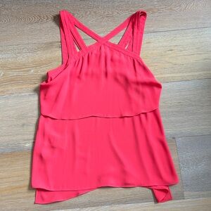 BCBGMaxAzria Juliya Strappy Sleeveless top in Poppy